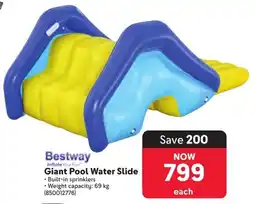 Makro Bestway Giant Pool Water Slide offer