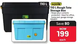 Makro ADDIS Rough Tote Storage Box offer