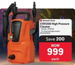 Makro Bennett Read XTR1200 High Pressure Cleaner offer
