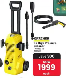Makro Karcher K2 High Pressure Cleaner offer