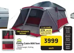 Makro Camp Master Family Cabin 800 Tent offer