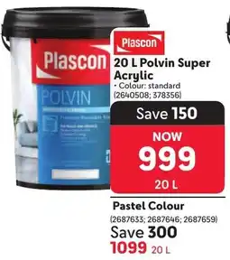 Makro Plascon Polvin Super Acrylic offer