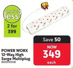 Makro Power Worx 12-Way High Surge Multiplug offer