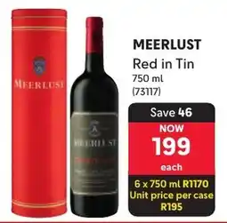 Makro Meerlust Red in Tin offer