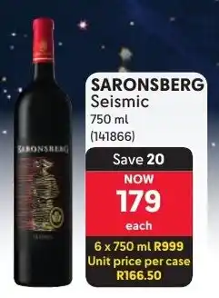 Makro SARONSBERG Seismic offer