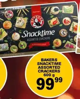 Giant Hyper Bakers snacktime assorted crackers offer
