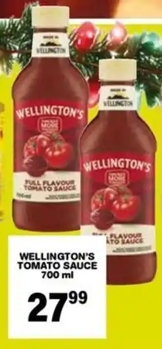 Giant Hyper Wellington's tomato sauce offer