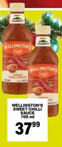 Giant Hyper Wellington's sweet chilli sauce offer