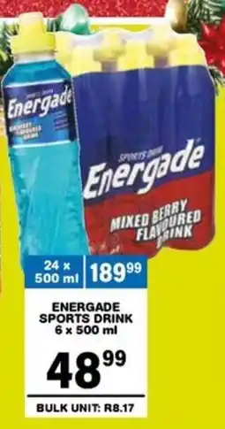 Giant Hyper Energade sports drink offer