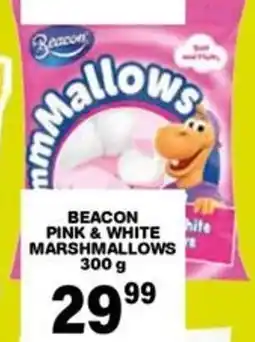 Giant Hyper Beacon pink & white marshmallows offer