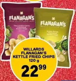 Giant Hyper Willards flanagan's kettle fried chips offer