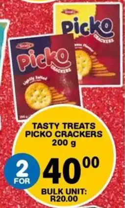 Giant Hyper Tasty treats picko crackers offer