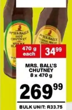 Giant Hyper Mrs. ball's chutney offer