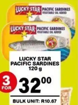 Giant Hyper Lucky star pacific sardines offer
