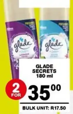 Giant Hyper Glade secrets offer