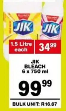Giant Hyper Jik bleach offer