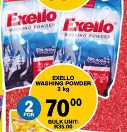Giant Hyper Exello washing powder offer
