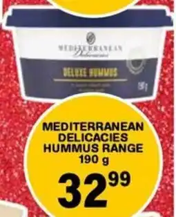 Giant Hyper Mediterranean delicacies hummus range offer