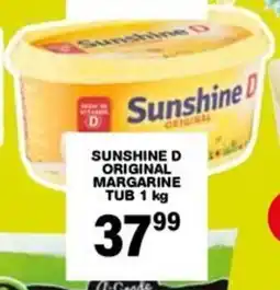Giant Hyper Sunshine d original margarine offer