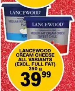 Giant Hyper Lancewood cream cheese offer