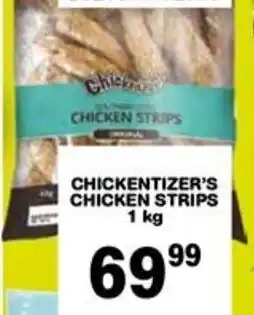 Giant Hyper Chickentizer's chicken strips offer