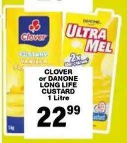 Giant Hyper Clover or danone long life custard offer