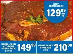 Giant Hyper Beef texan steak offer