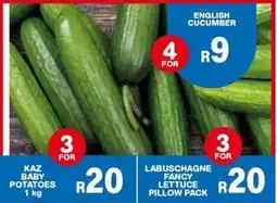 Giant Hyper English cucumber offer
