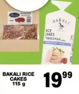 Giant Hyper Bakali rice cakes offer