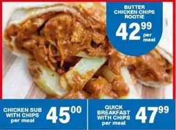 Giant Hyper Butter chicken chips rootie offer