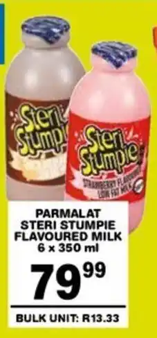 Giant Hyper Parmalat steri stumpie flavoured milk offer