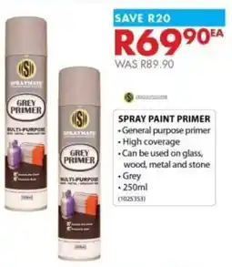Chamberlain Spray paint primer offer