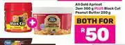 Game All Gold Apricot Jam 300g Plus Black Cat Peanut Butter 250g-Both For offer