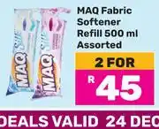 Game Maq Fabric Softener Refill Assorted-For 2 x 500ml offer