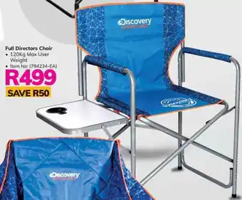 Game Discovery Adventures Full Directors Chair offer