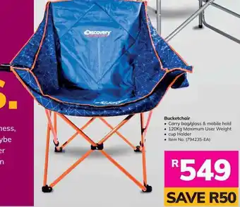 Game Discovery Adventure Bucketchair offer