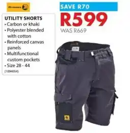 Chamberlain Utility shorts offer