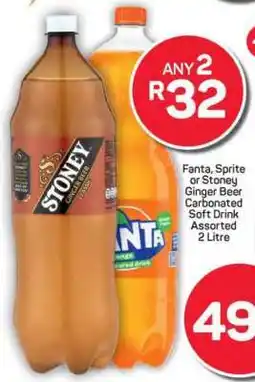 Pick n Pay Fanta, Sprite or Stoney Ginger Beer offer
