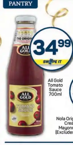 Pick n Pay All Gold Tomato Sauce-700ml offer