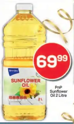 Pick n Pay PnP Sunflower Oil 2 Litre offer