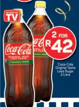 Pick n Pay Coca-Cola Original Taste Less Sugar 2 Litre offer