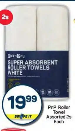 Pick n Pay PnP Roller Towel Assorted 2s Each offer