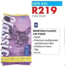 Chamberlain Montego classic cat food offer