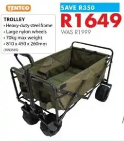 Chamberlain Tentco trolley offer
