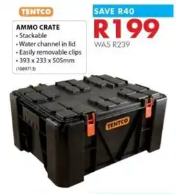 Chamberlain Tentco ammo crate offer