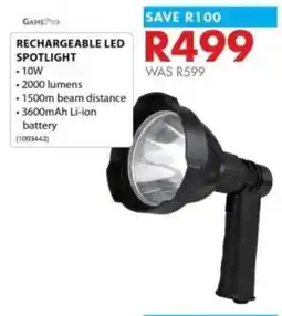 Chamberlain Rechargeable led spotlight offer