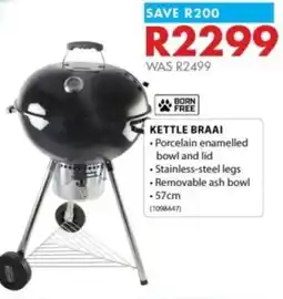 Chamberlain Kettle braai offer