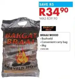 Chamberlain Braai wood offer