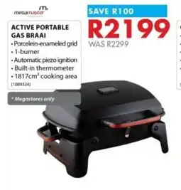 Chamberlain Megamaster active portable gas braai offer