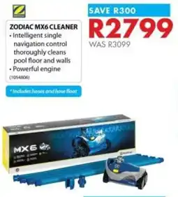 Chamberlain Zodiac MX6 cleaner offer